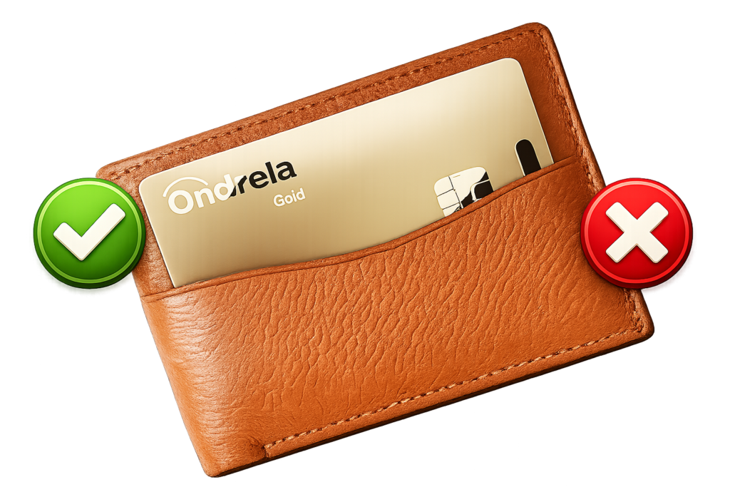 Ondrela tracker card pros and cons